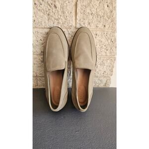 Sperry Women's Fairpoint Leather Loafer, Olive Suede, Womens  Sz 11